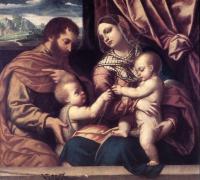 Moretto da Brescia - Holy Family